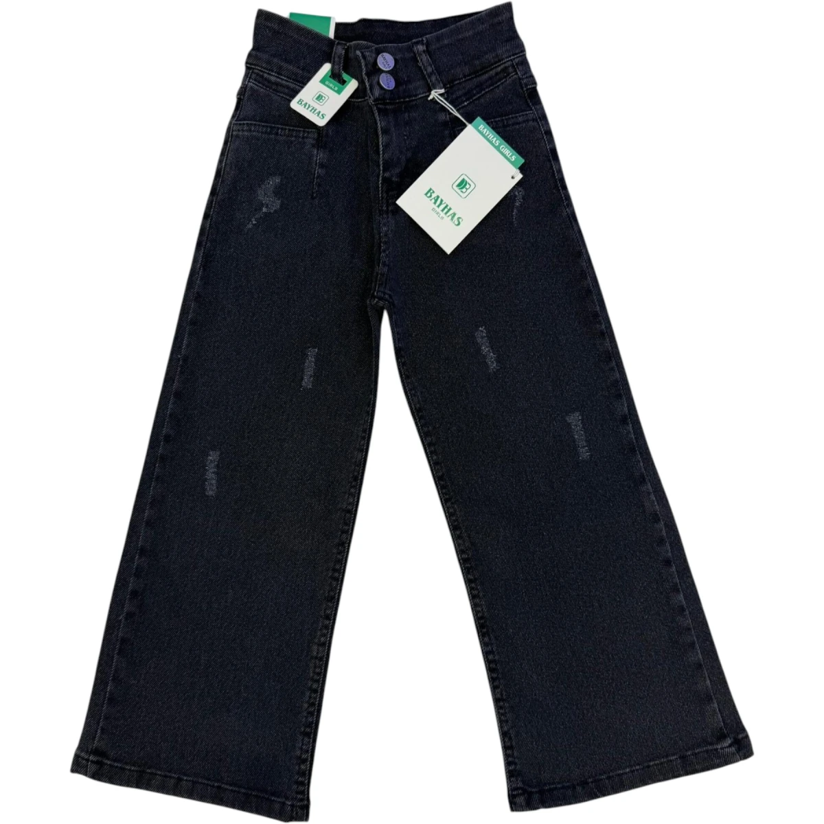 Girls' denim trousers