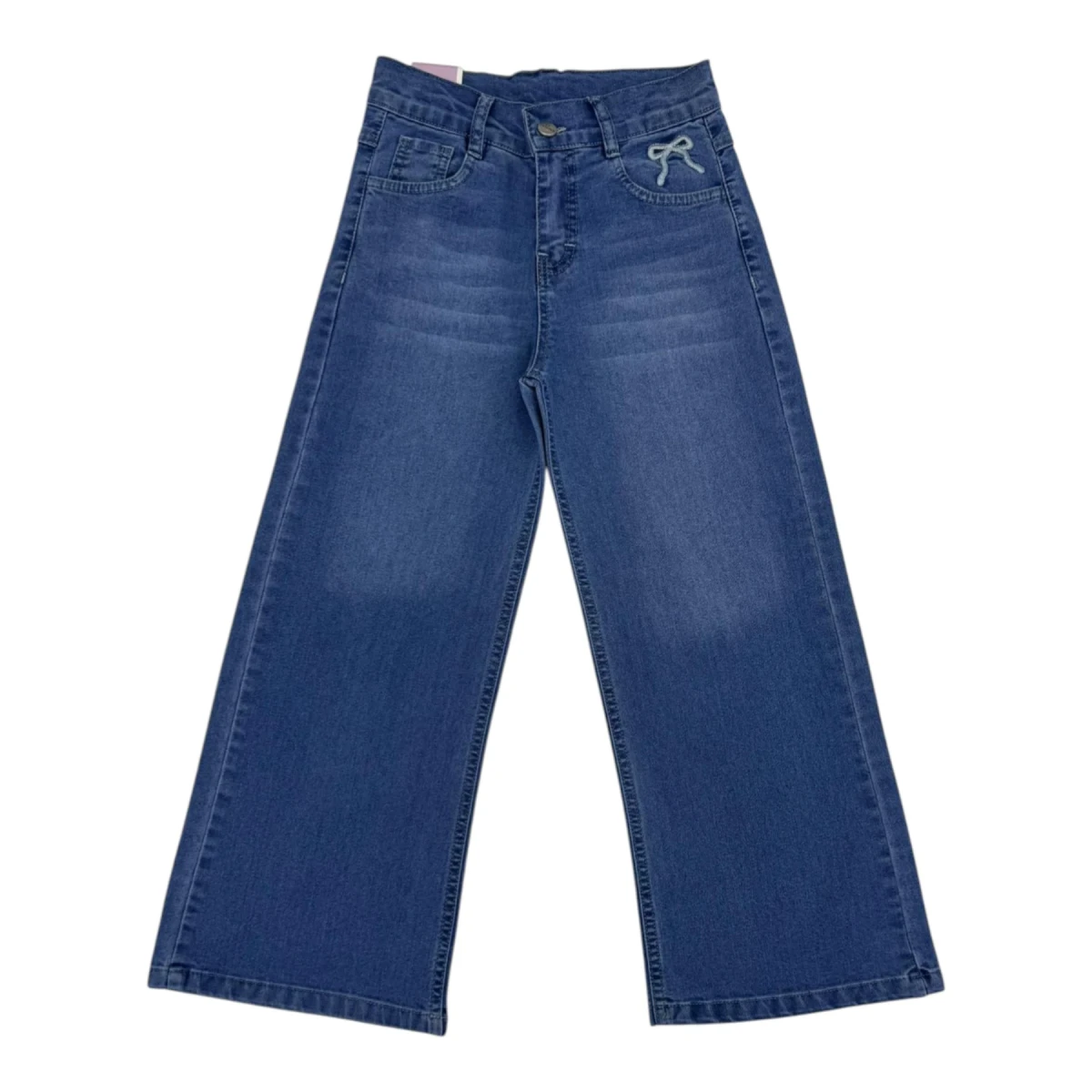 Girls' denim trousers