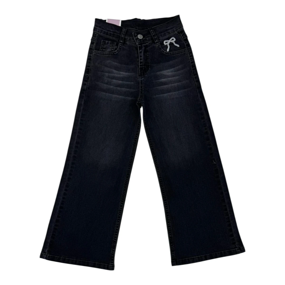 Girls' denim trousers