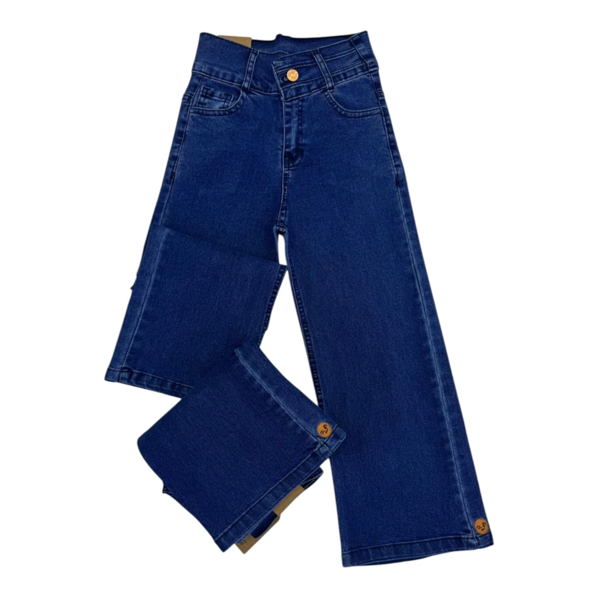Girls' denim trousers