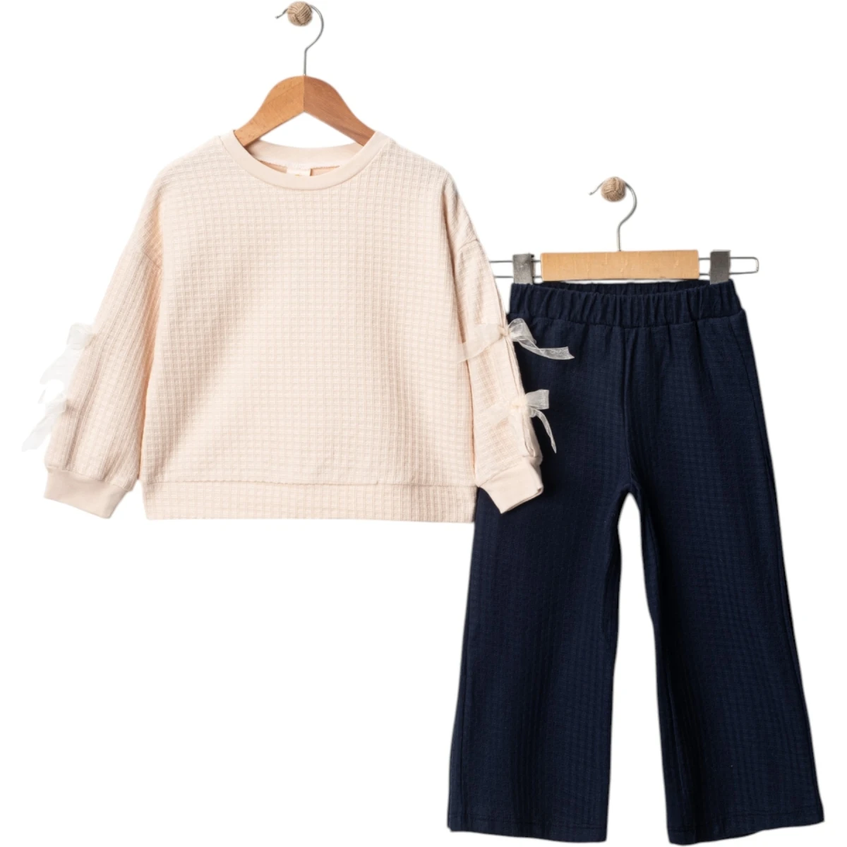 Sleeve Bow-Detail Set