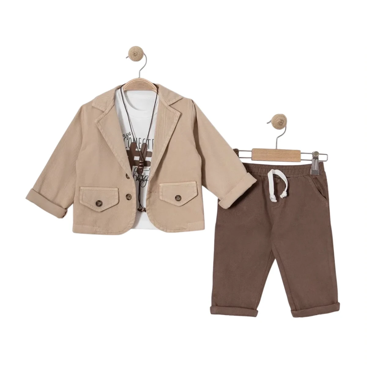 Set with Necklace and Jacket