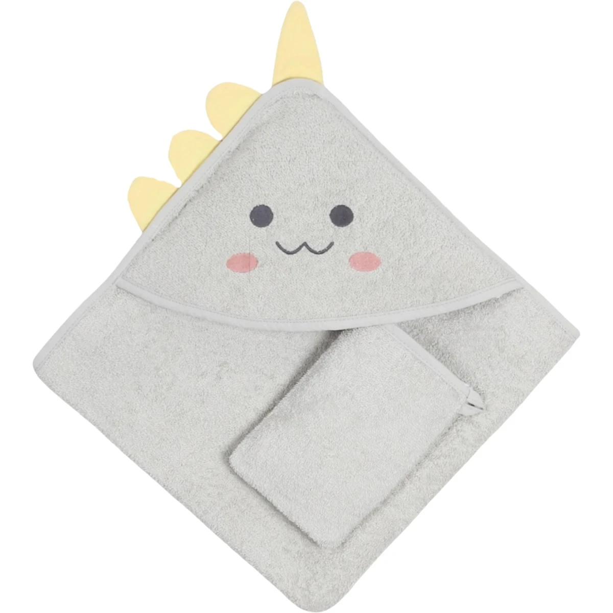 Little Dinosaur Print Baby Towel