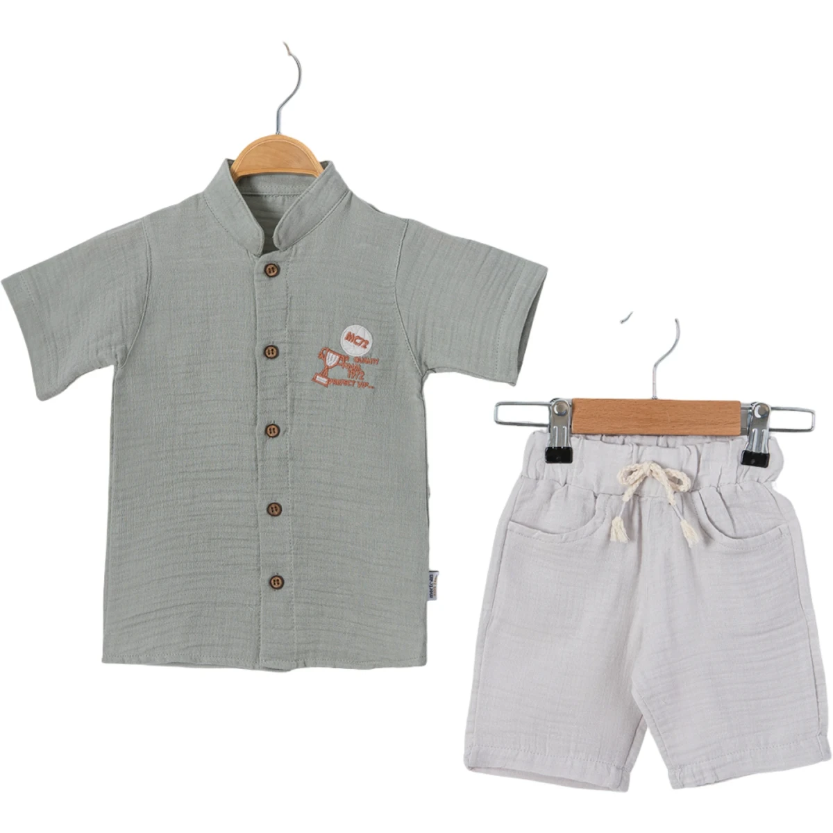Cup Print Muslin Set