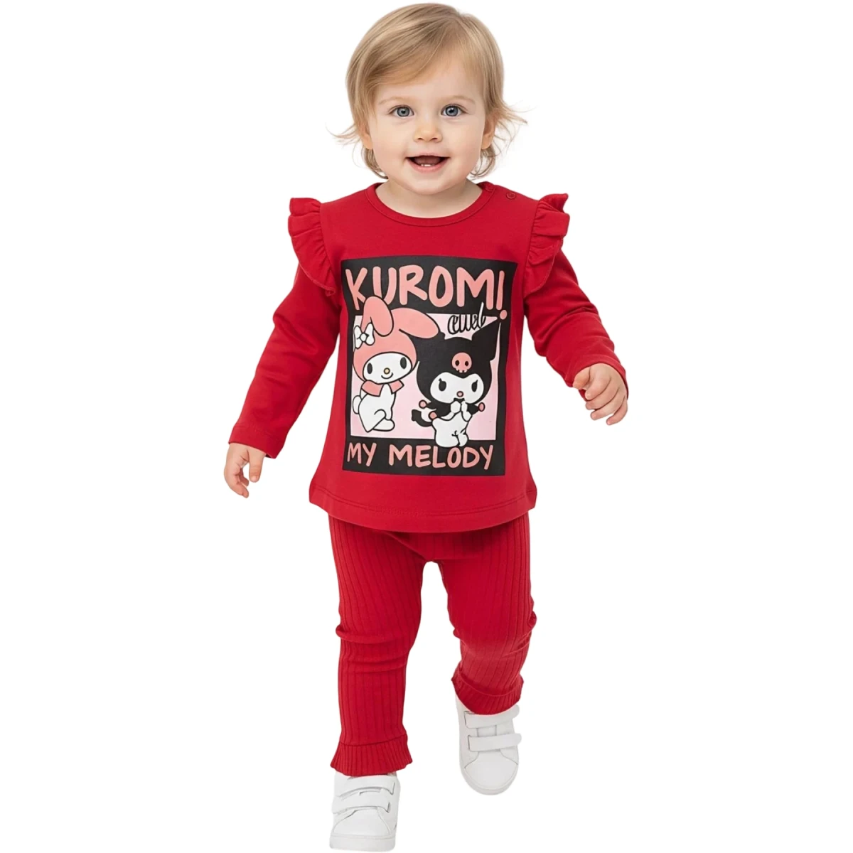 Kuromi Printed Girl Set