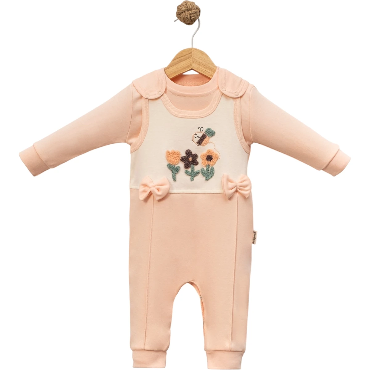 Tulip Bee Dungarees Set
