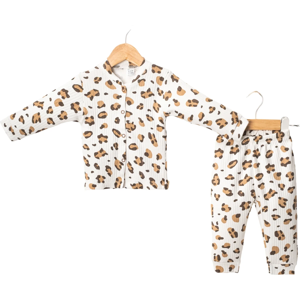 Leopard Pattern Front Snap Set
