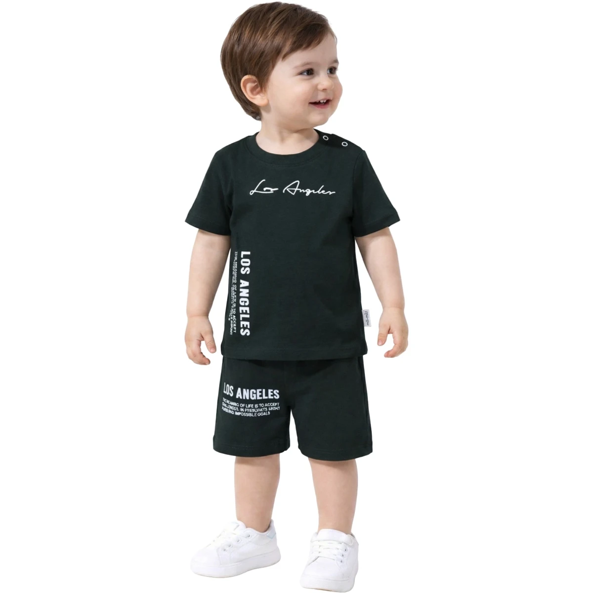 Losangeles Printed Boys Summer Set