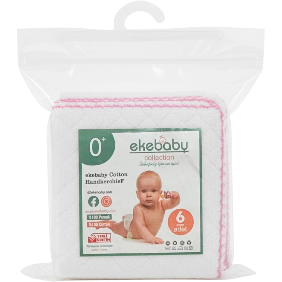 Lüx Bebek Ter Havlusu 6 Lı