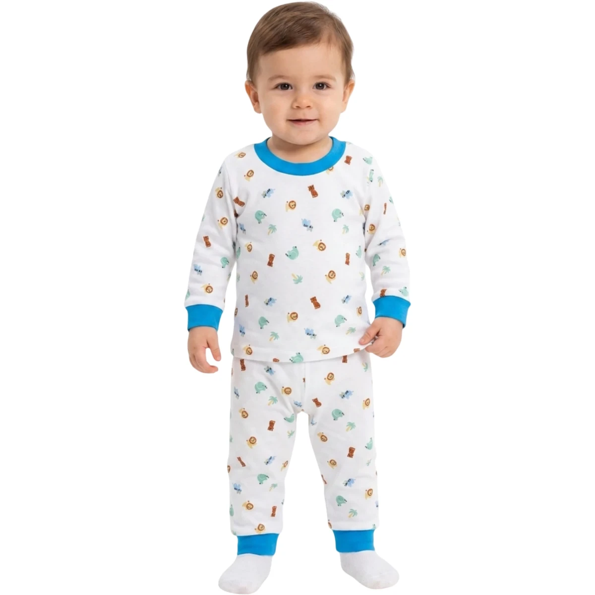Mavi Minik Aslan Pijama