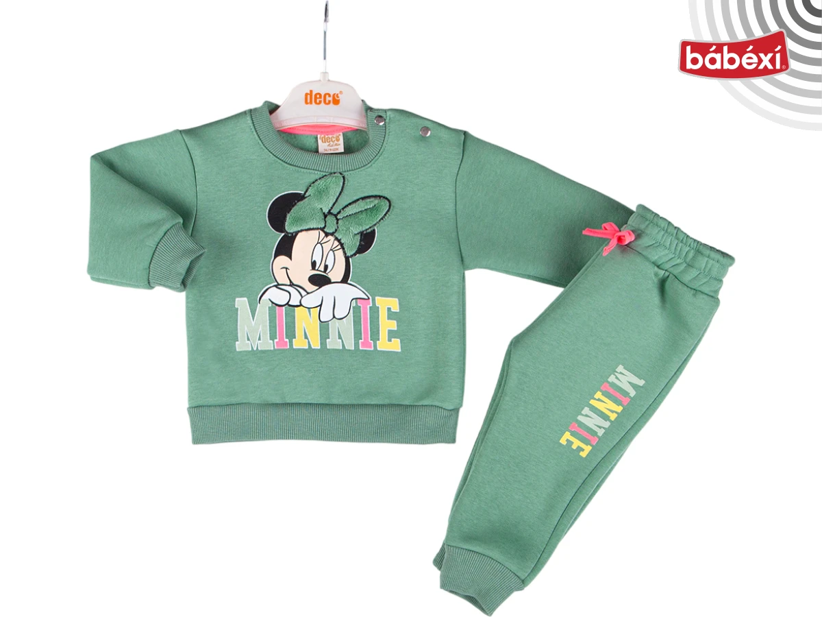 Minnie Printed Embroidered Three Strand Set