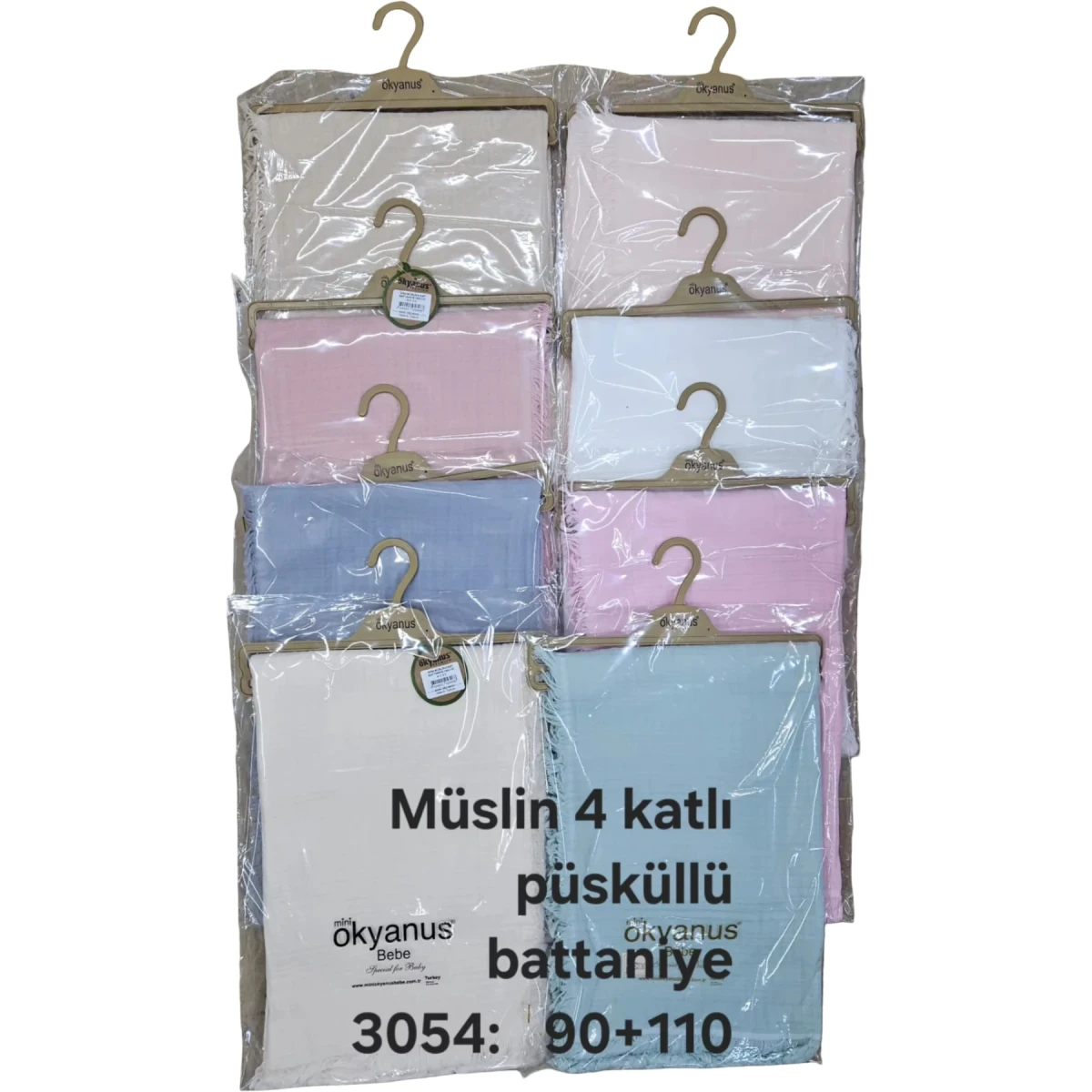 Müslin 4 Kat Battaniye