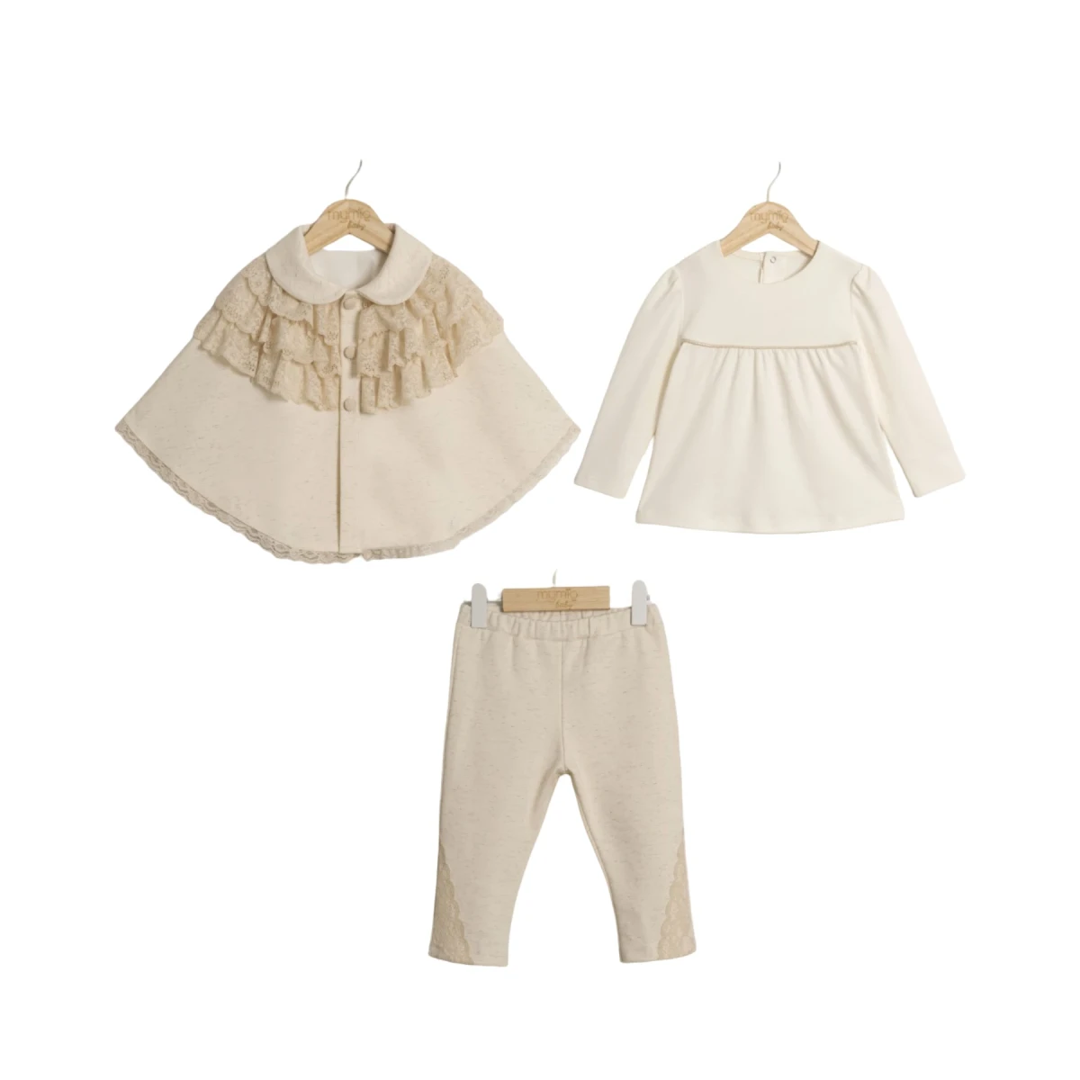 Mymio Pelerin 3'lü Takım