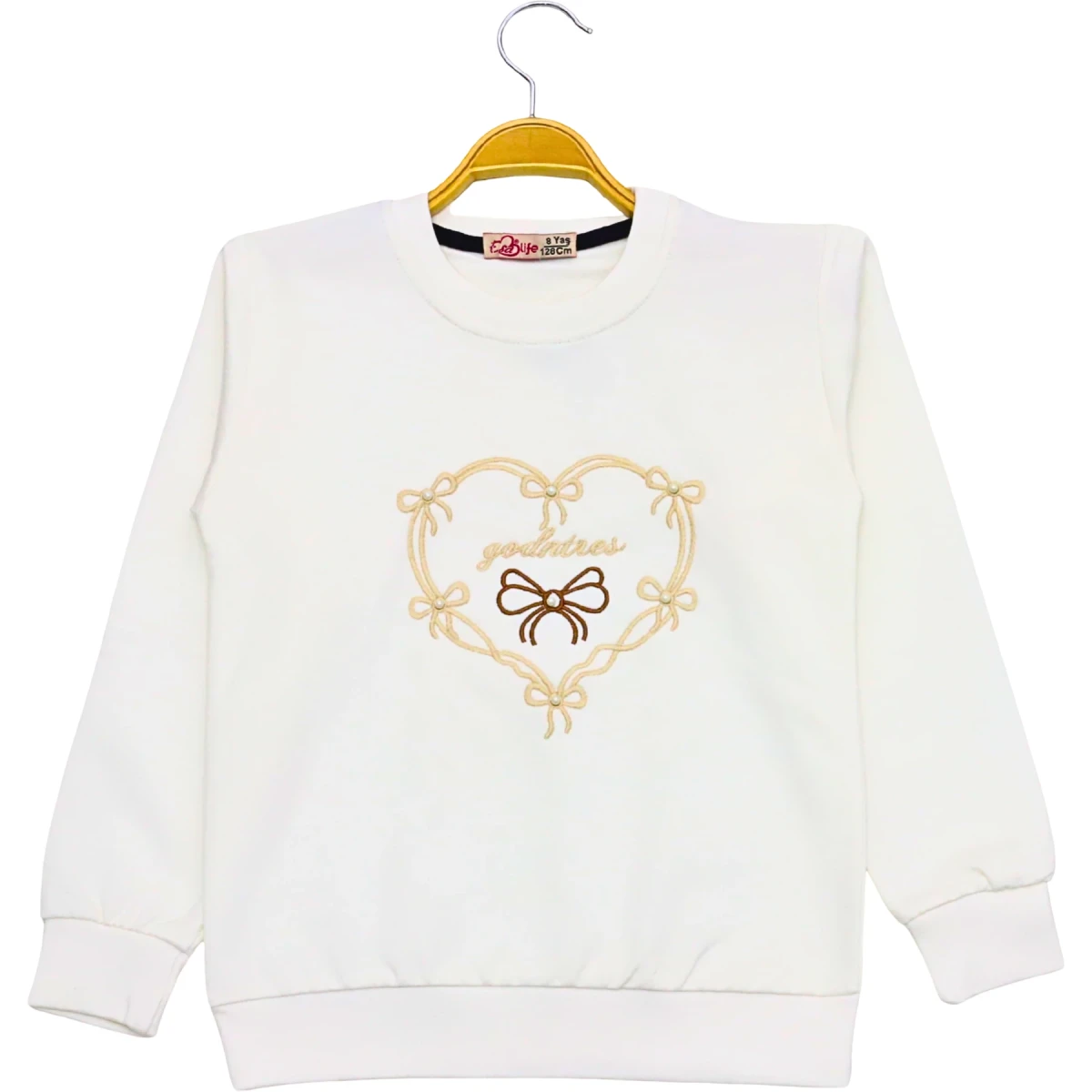 Nakışlı Sweat 5 Yaş - 8 Yaş