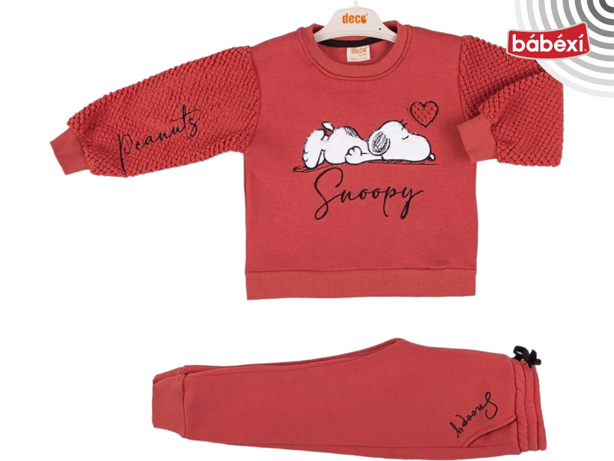 Embroidered Fleece Set