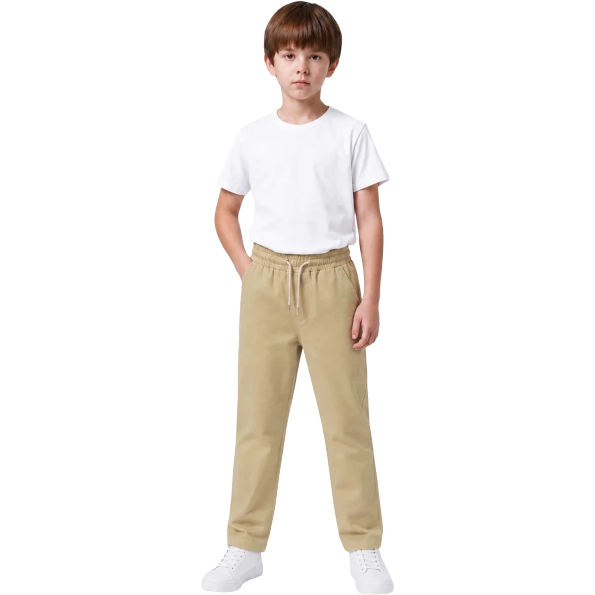 Gabardine School Jogger Trousers 11Y-15Y