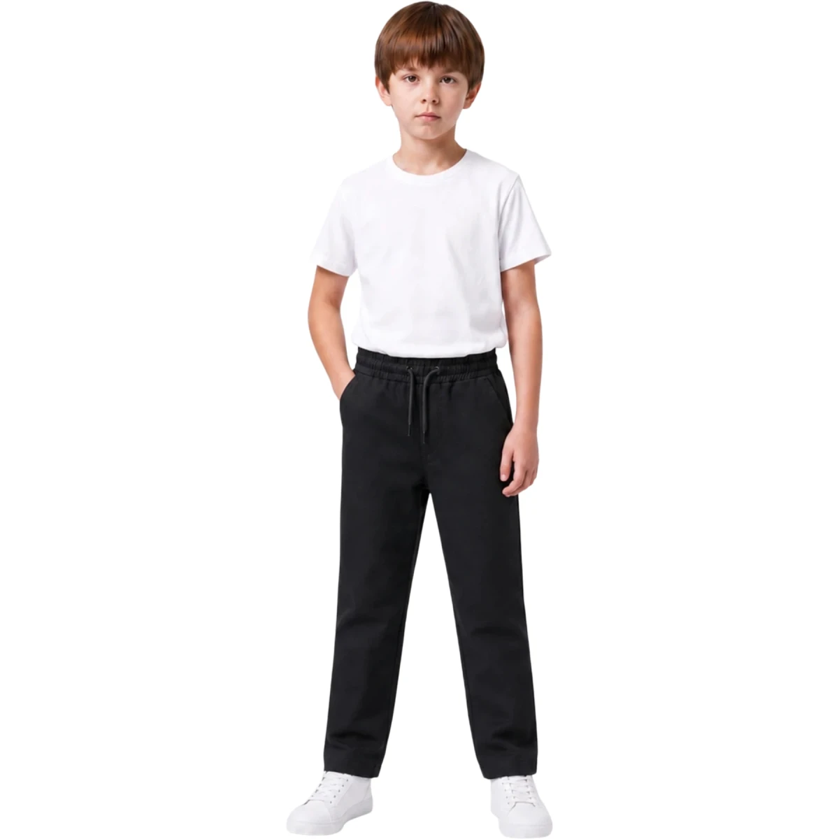 Gabardine School Jogger Trousers 11Y-15Y