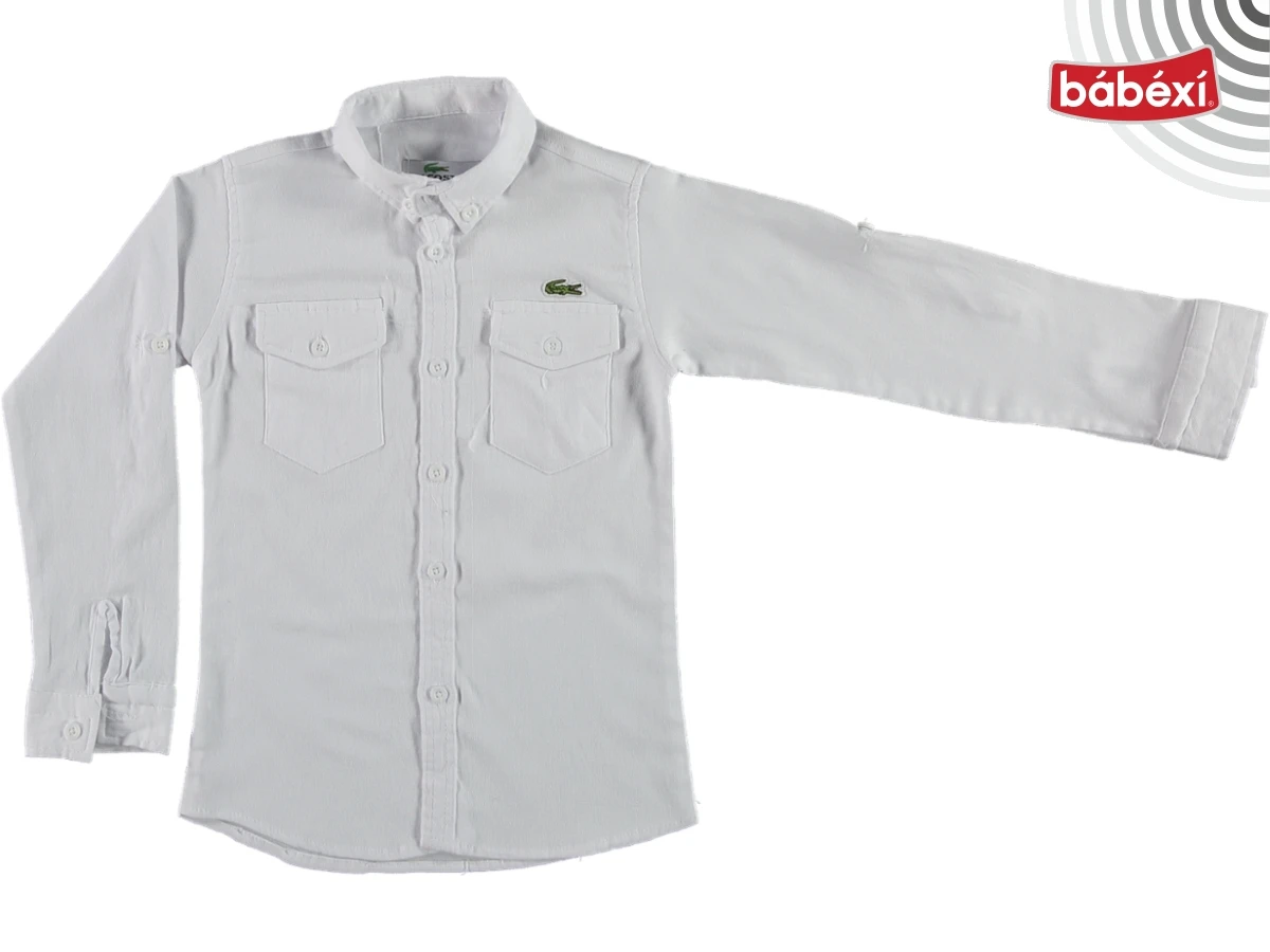 Oxford Likralı Lacoste Gömlek