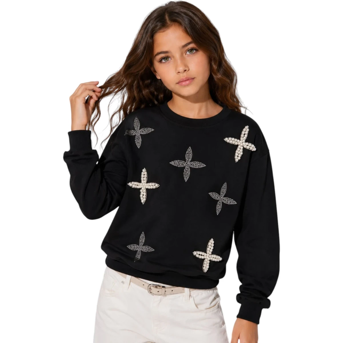 Oysho İnci Yıldızlı Sweat