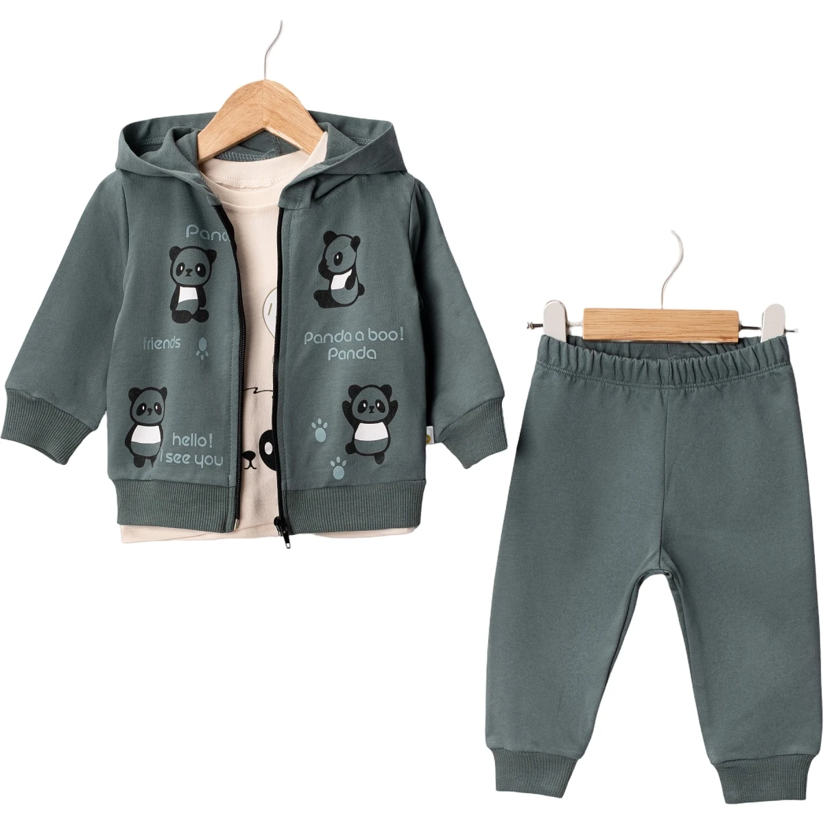 Panda Print 3-Piece Set