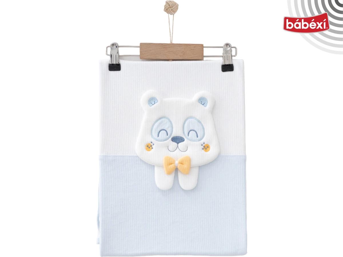 Panda Desenli Penye Battaniye