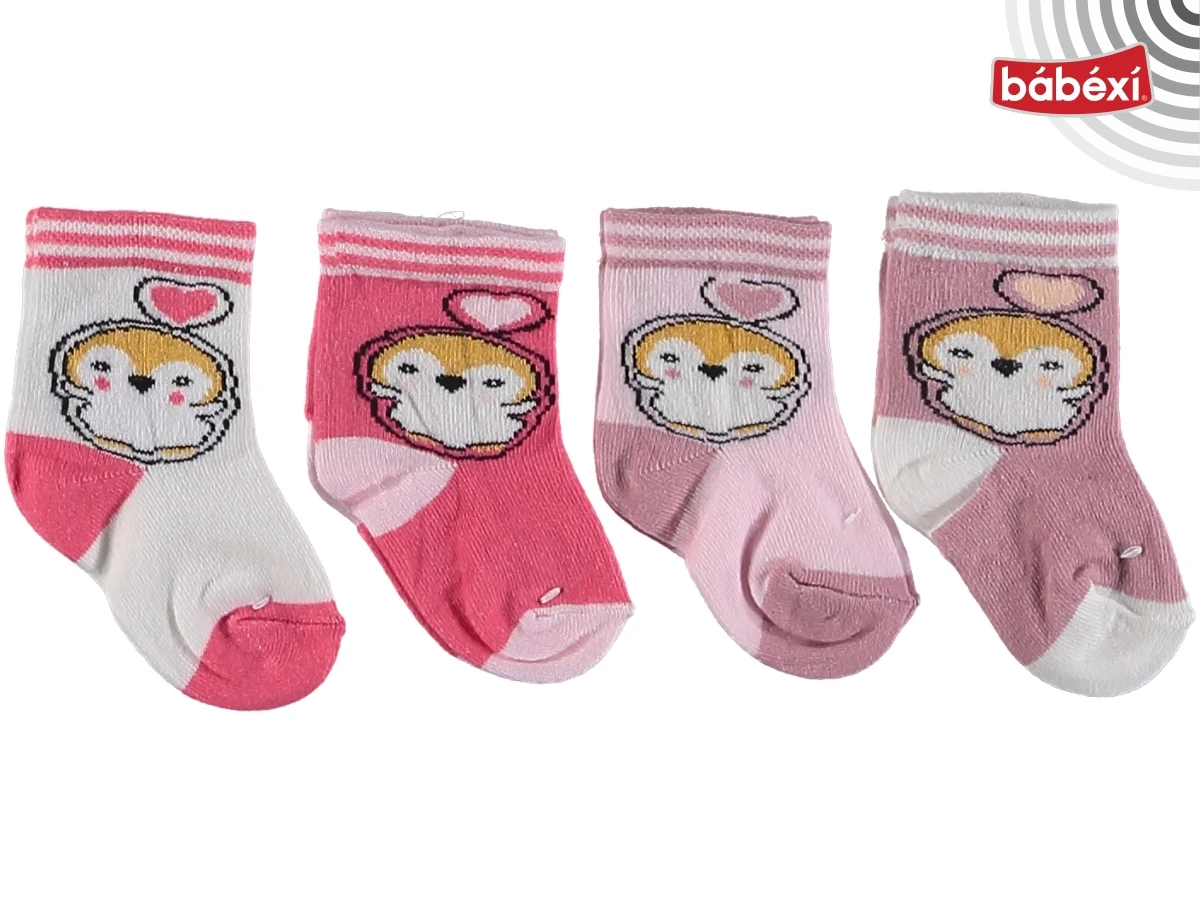 Panda Penye Bebe Çorap Unisex