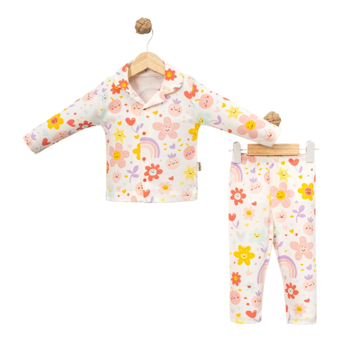 Daisy Strappy Luxe Pyjama Set 6M-12M