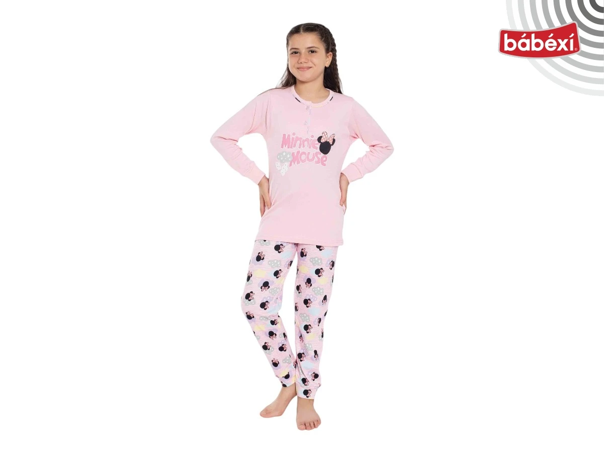 Patlı Minnie Mause Kız Garson