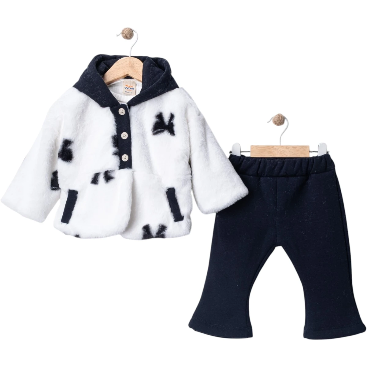 Plush Bow 3-Piece Set