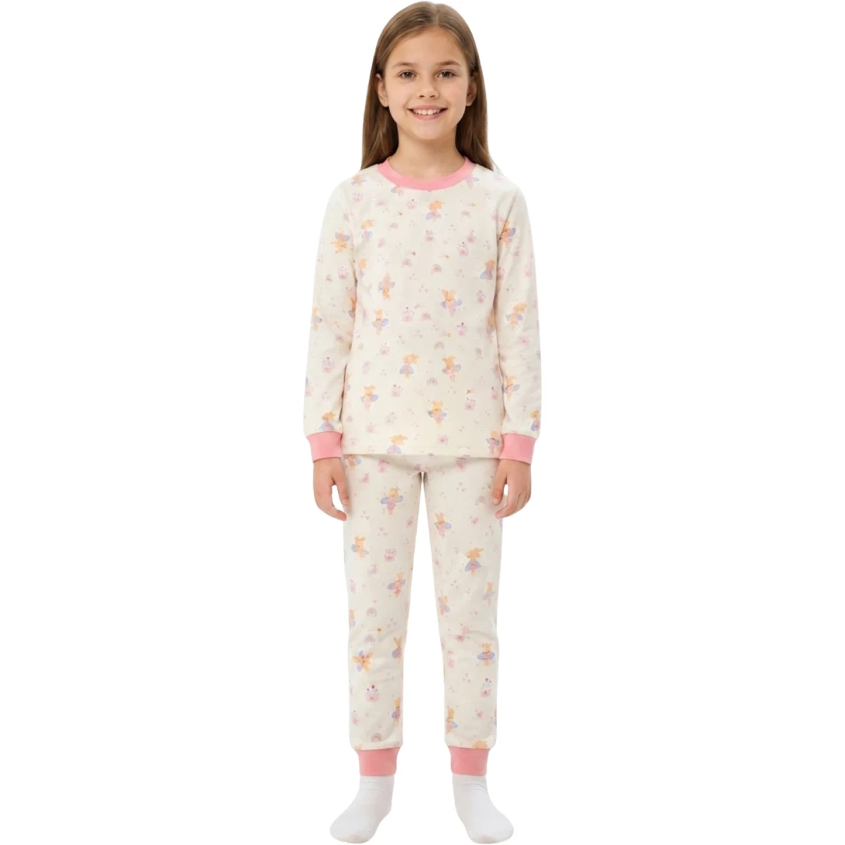 Perili Balerin Pijama Takımı