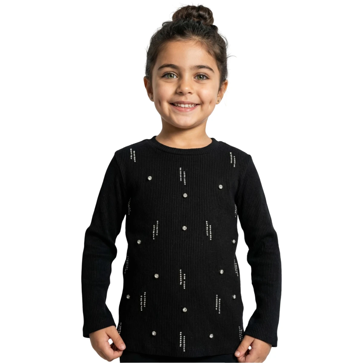 Diamond-Effect Rhinestone Top
