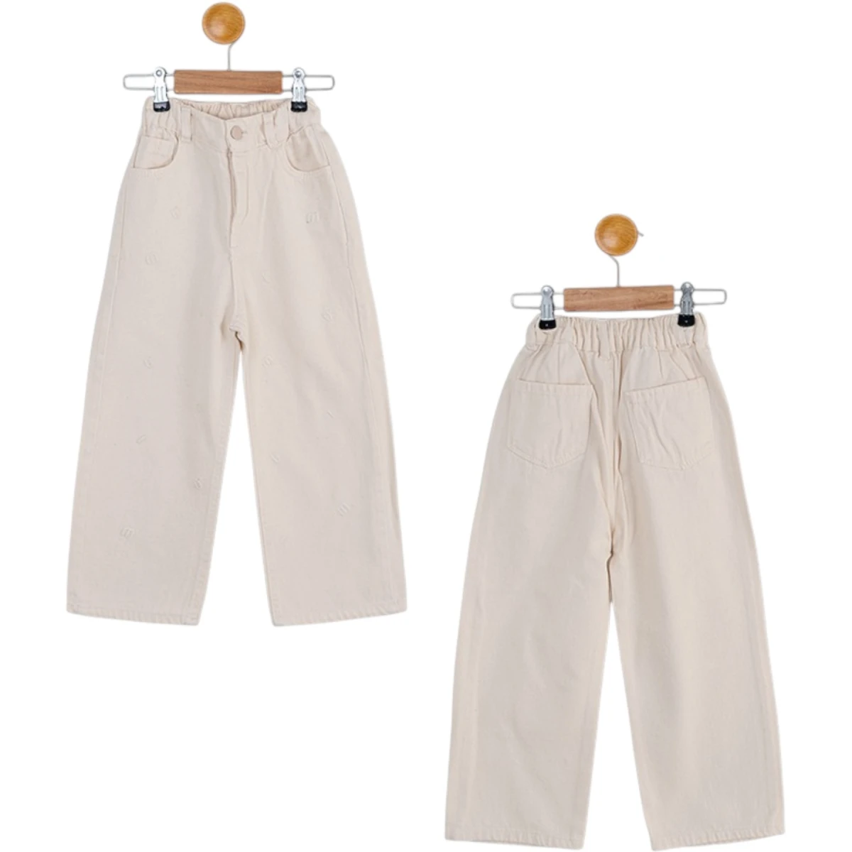 Piyefti Miu Straight-Leg Colorful Denim