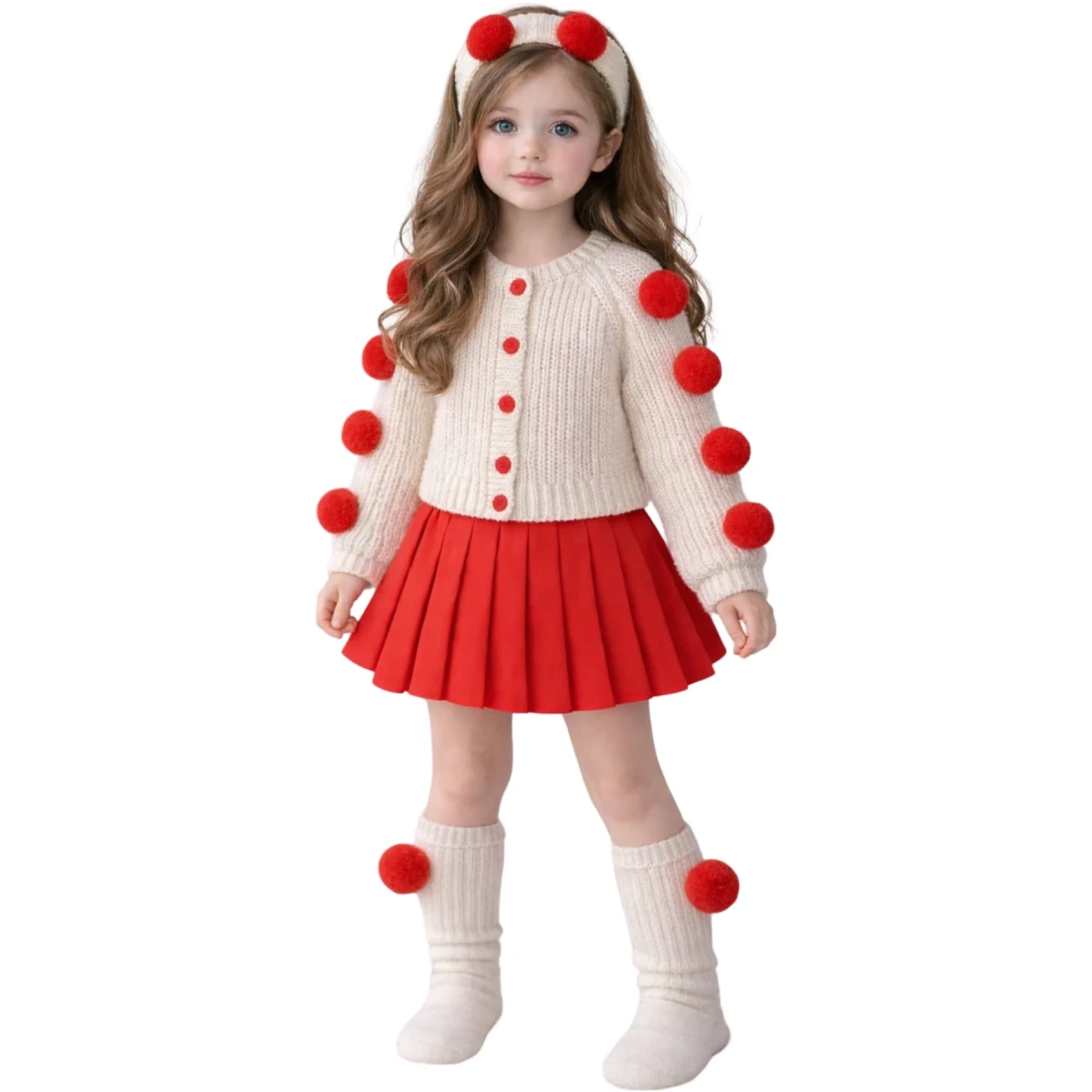 Pom-Pom Set 4 -Piece