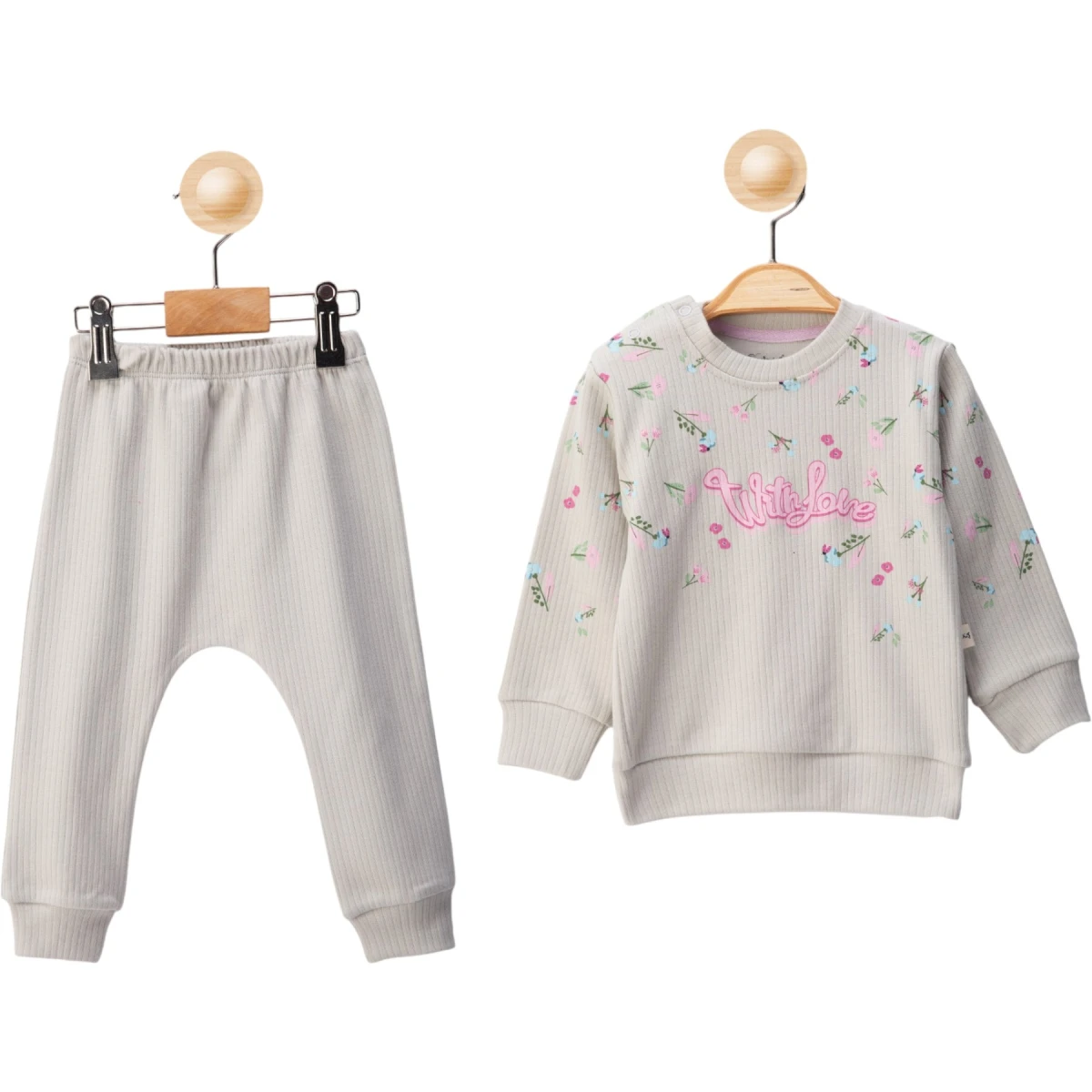 Patterned Floral Set