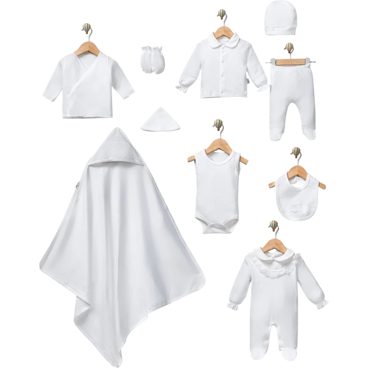 Patterned Lace 10-Piece Set