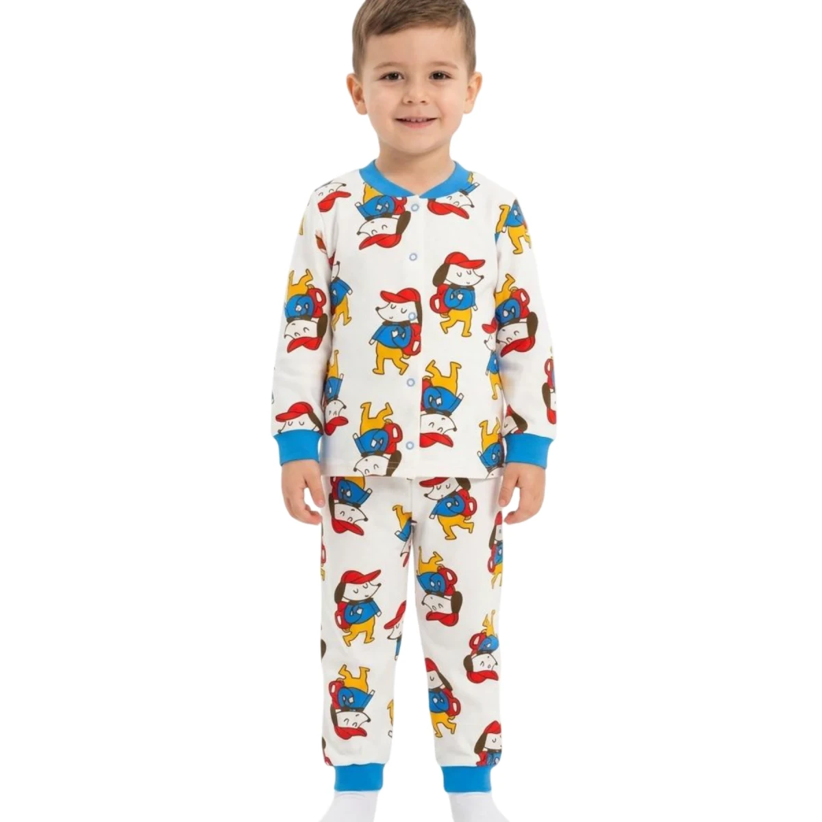 Şapkalı Köpek Pijama