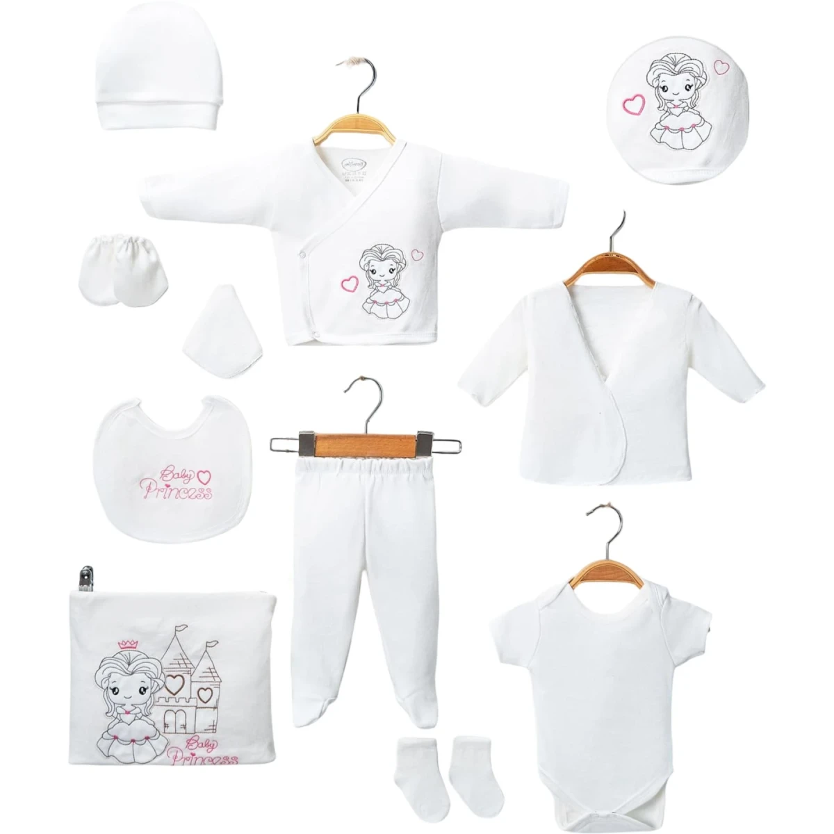 Castle Princess 10 -Piece Onesie