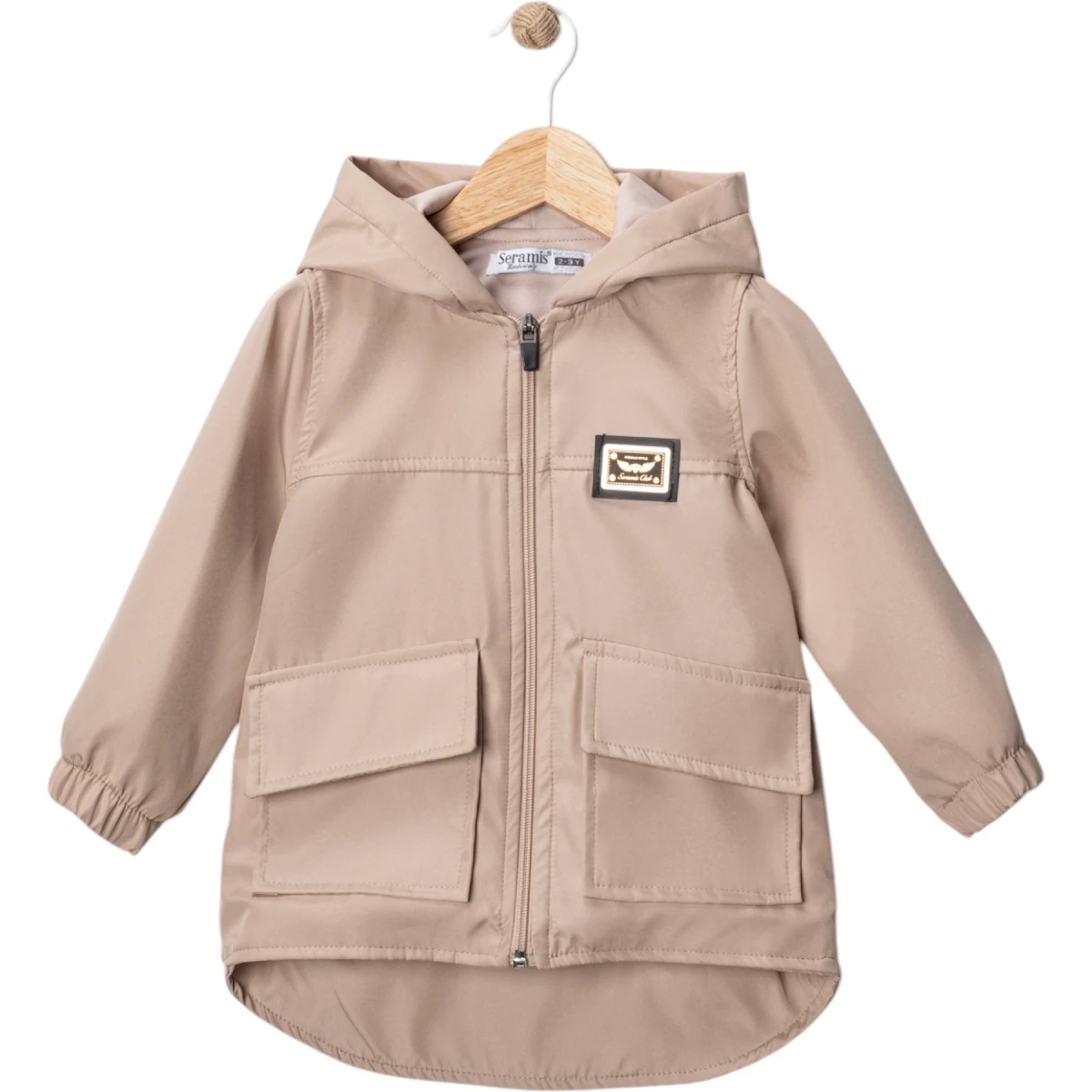 'Seramis' Crest Raincoat for Boys