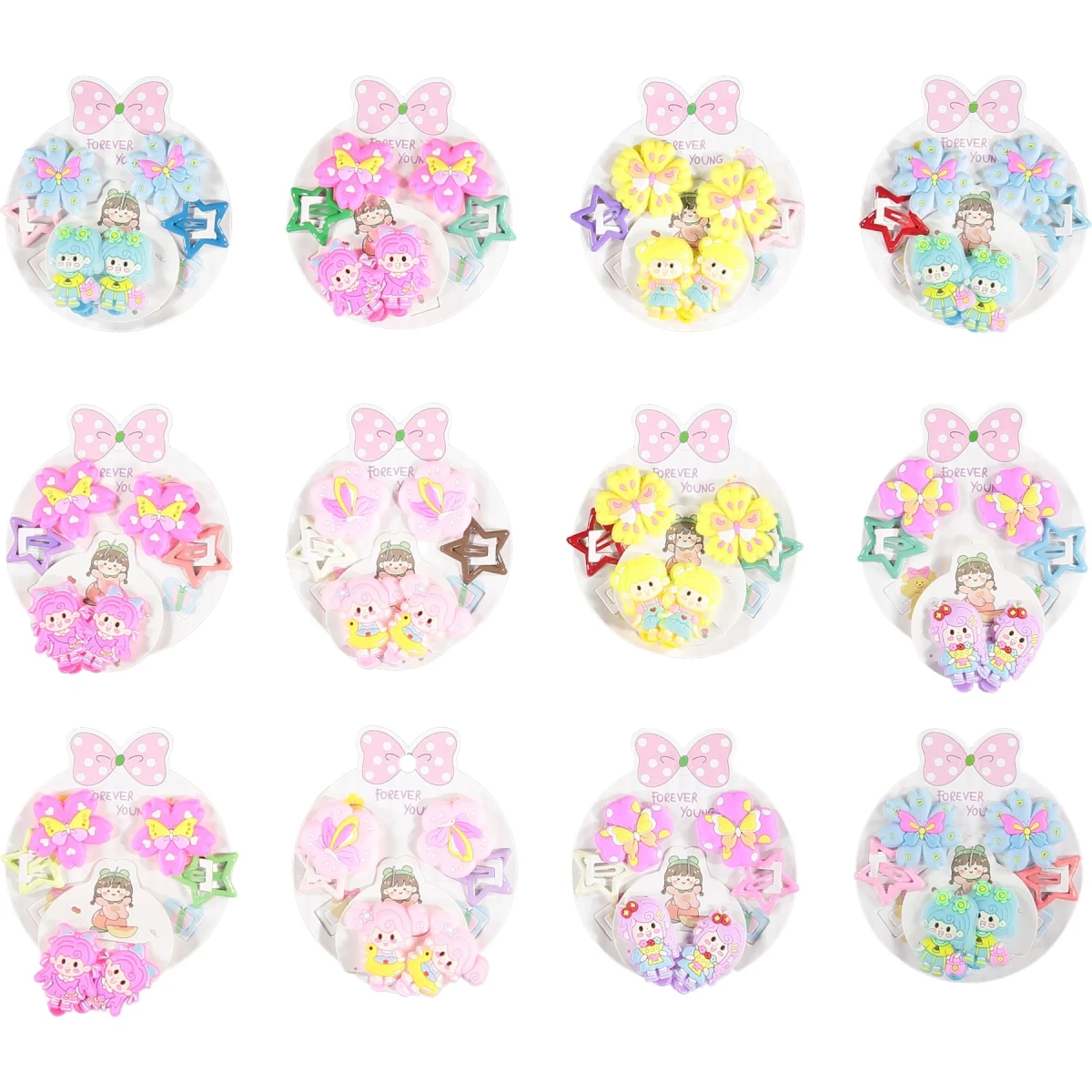 Hair Clip Set 1M-16Y