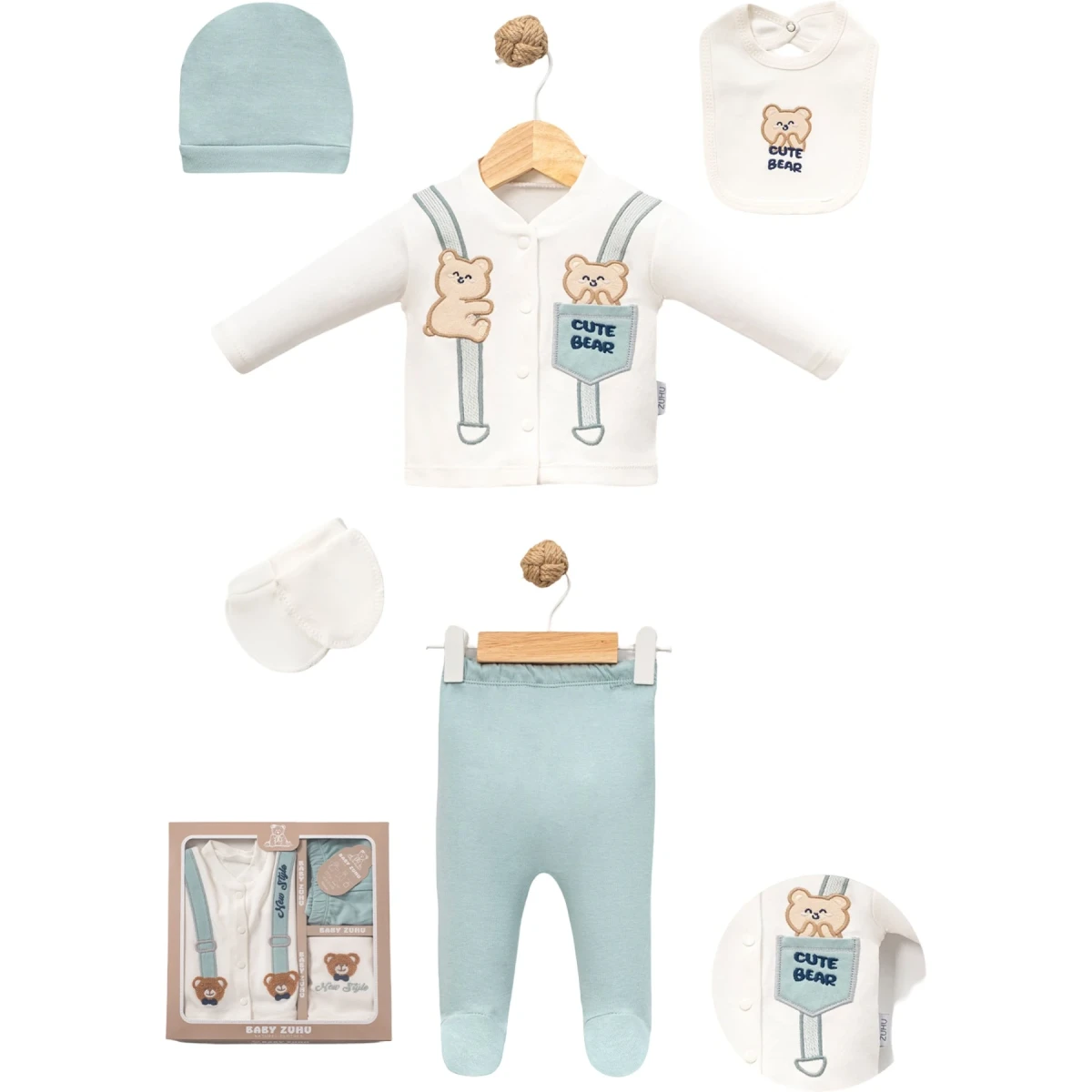 Sevimli Ayı 5'li Set