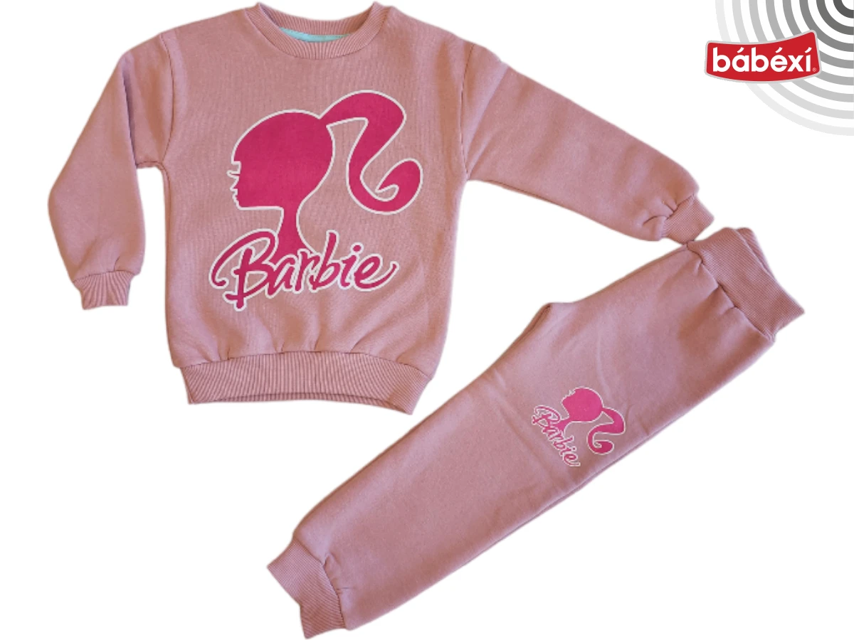 Silhouette Print Fleece Set
