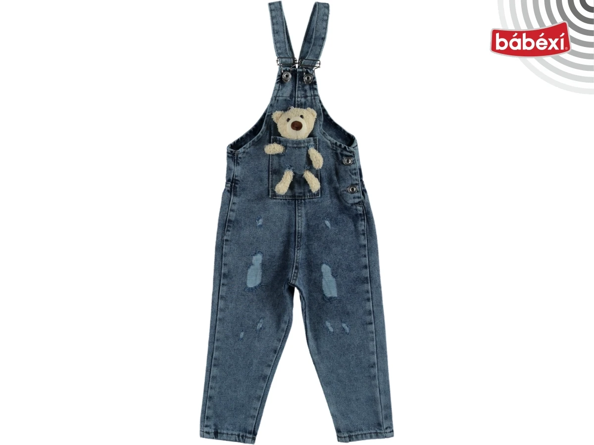 Slopetlı Kız Kot Pantolon