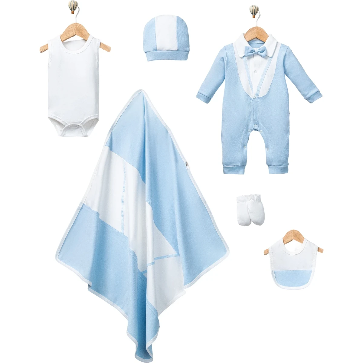 Tuxedo-style Style 7 Piece Set