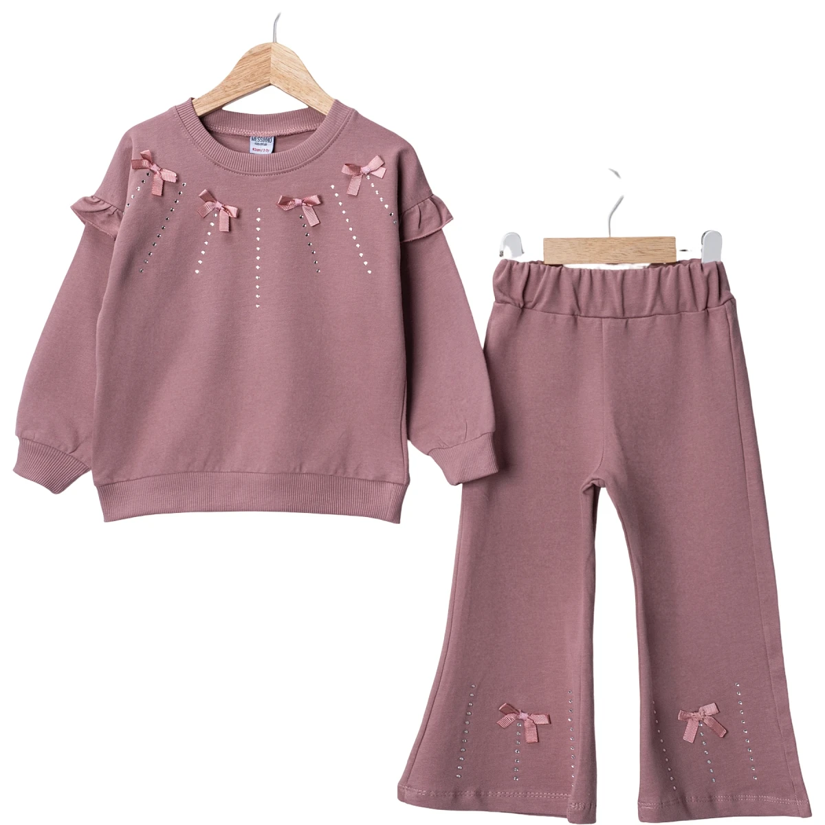 Rhinestone Bow Set
