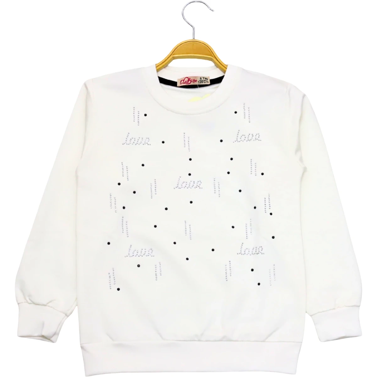 Taşlı Sweat 5 Yaş - 8 Yaş