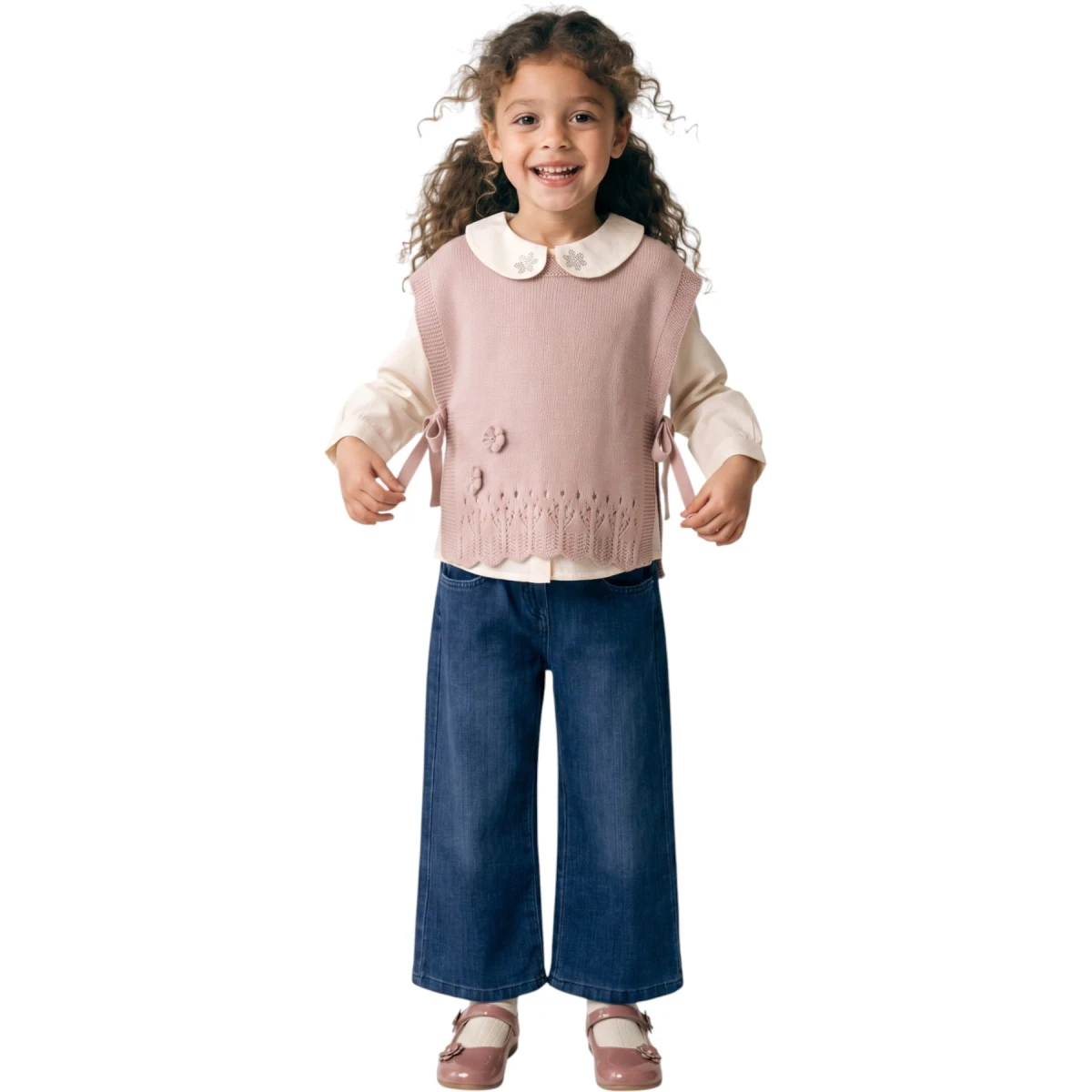 Knit Side Tie Set