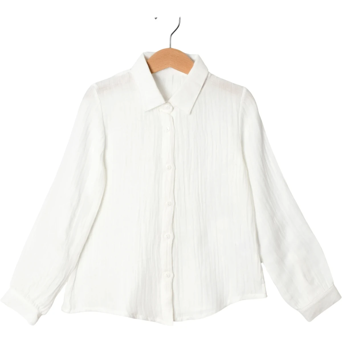 Long Sleeve Muslin Shirt 10Y-13Y