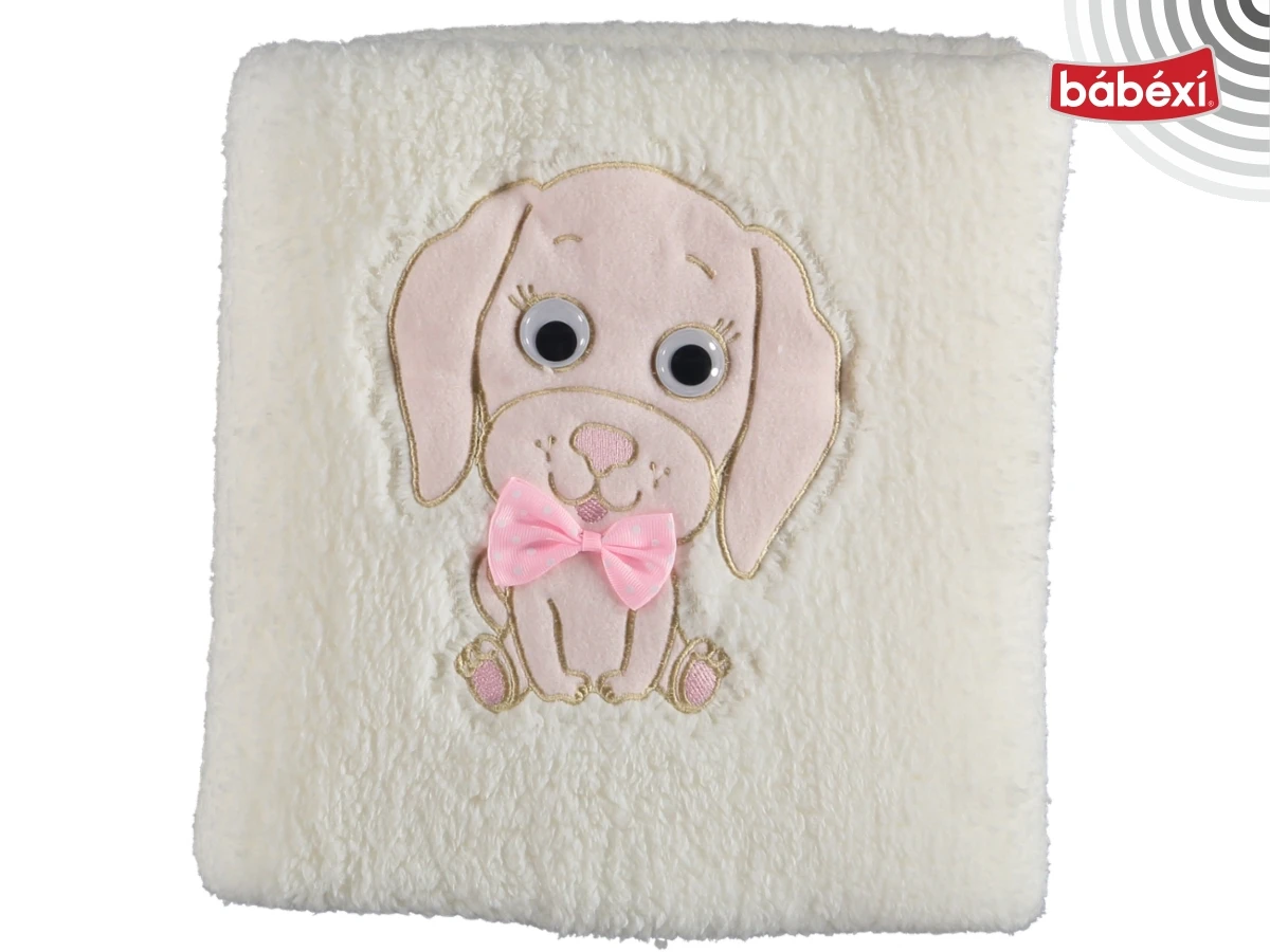 Welsoft Köpek Nakışlı Battaniye