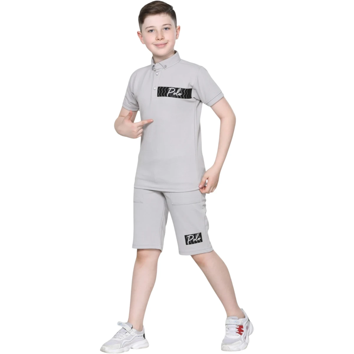 Yakalı Diyagonel 2li Takım