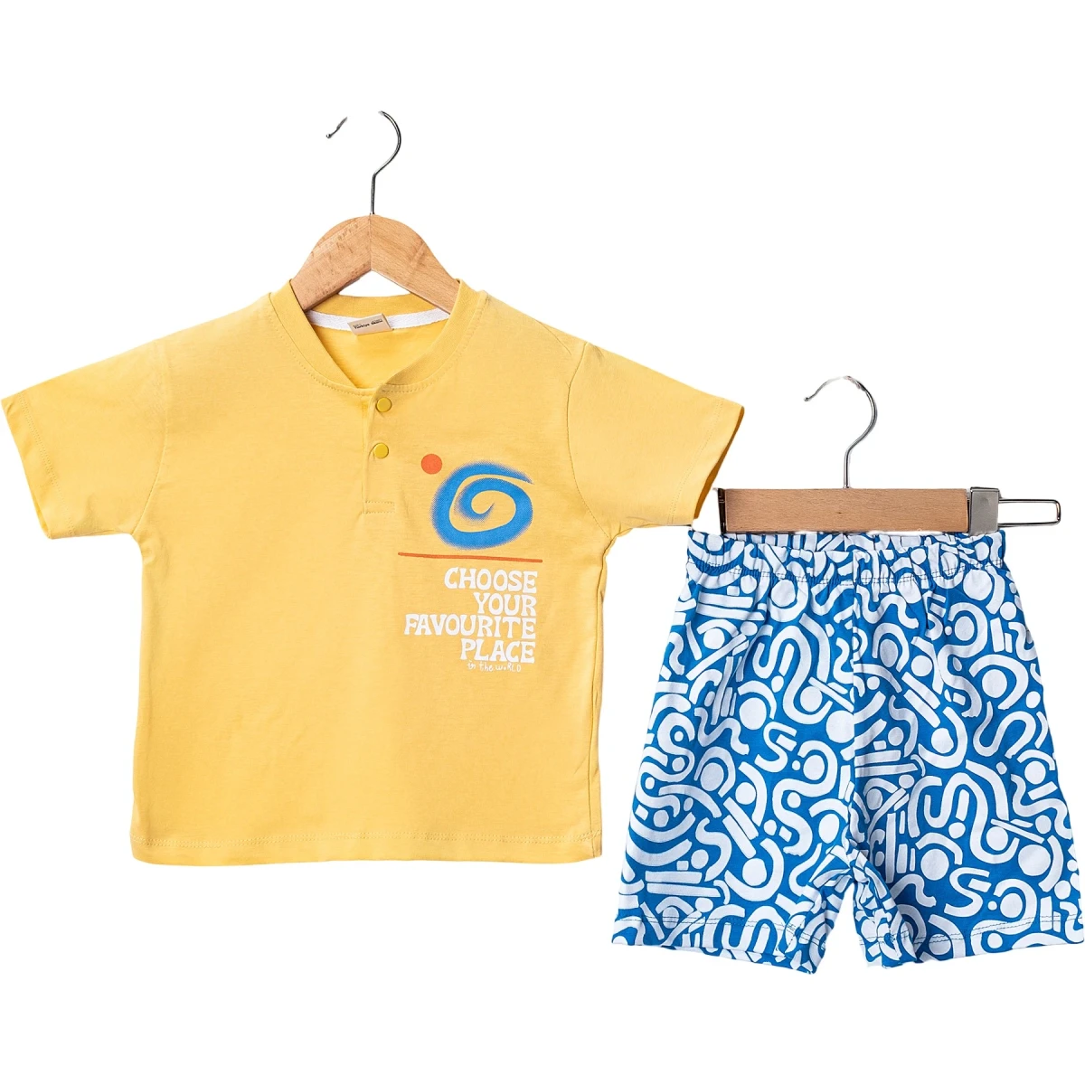 Summer Pocket Flap With Shorts Set